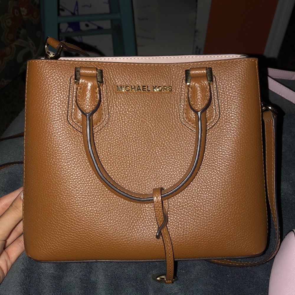 Michael Kors Light Brown Crossbody purse